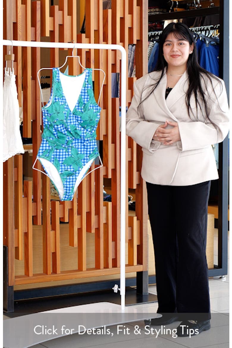 Belted One-Piece Swimsuit video