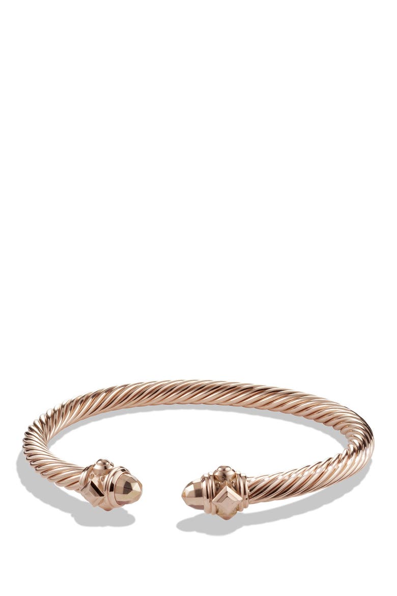 Renaissance Bracelet in 18K Rose Gold, 5mm, Main, color, ROSE GOLD