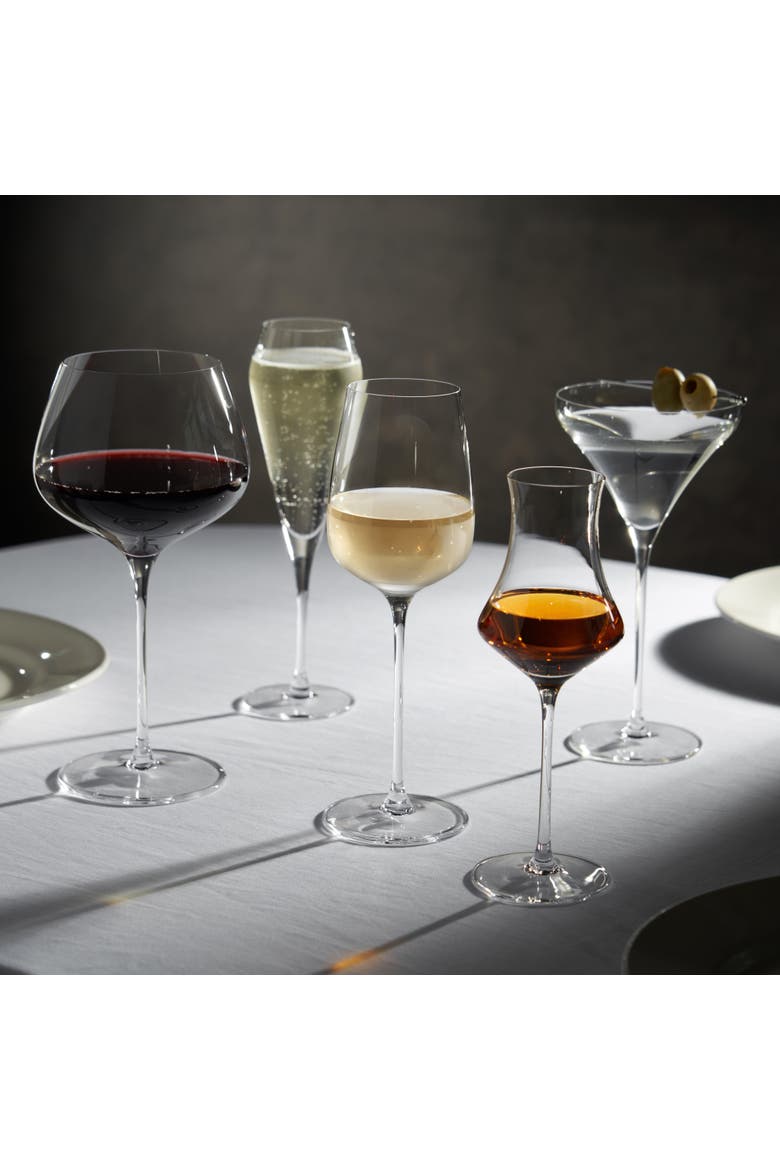 Willsberger Champagne Flute Glass Set of 4, Alternate, color, Clear