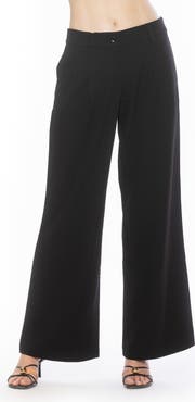 Alexia Admor Quinn Pleated Wide Leg Pants