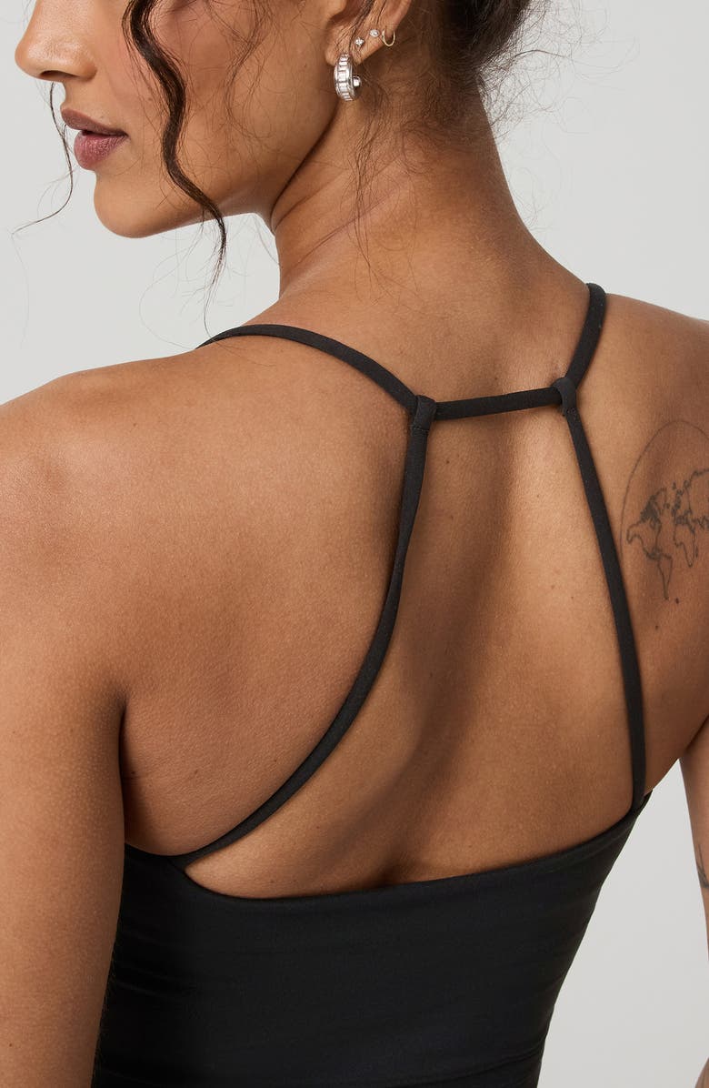 Vuori All the Feels Strappy Back Tank, Alternate, color, Black