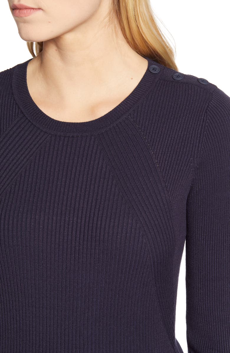 Tommy Hilfiger Ribbed Sweater, Alternate, color,