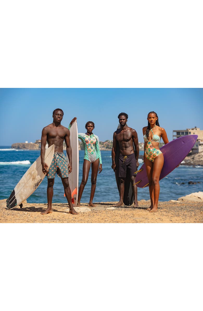 Billabong Mami Wata Penny Cutout One-Piece Swimsuit, Alternate, color, Mulch