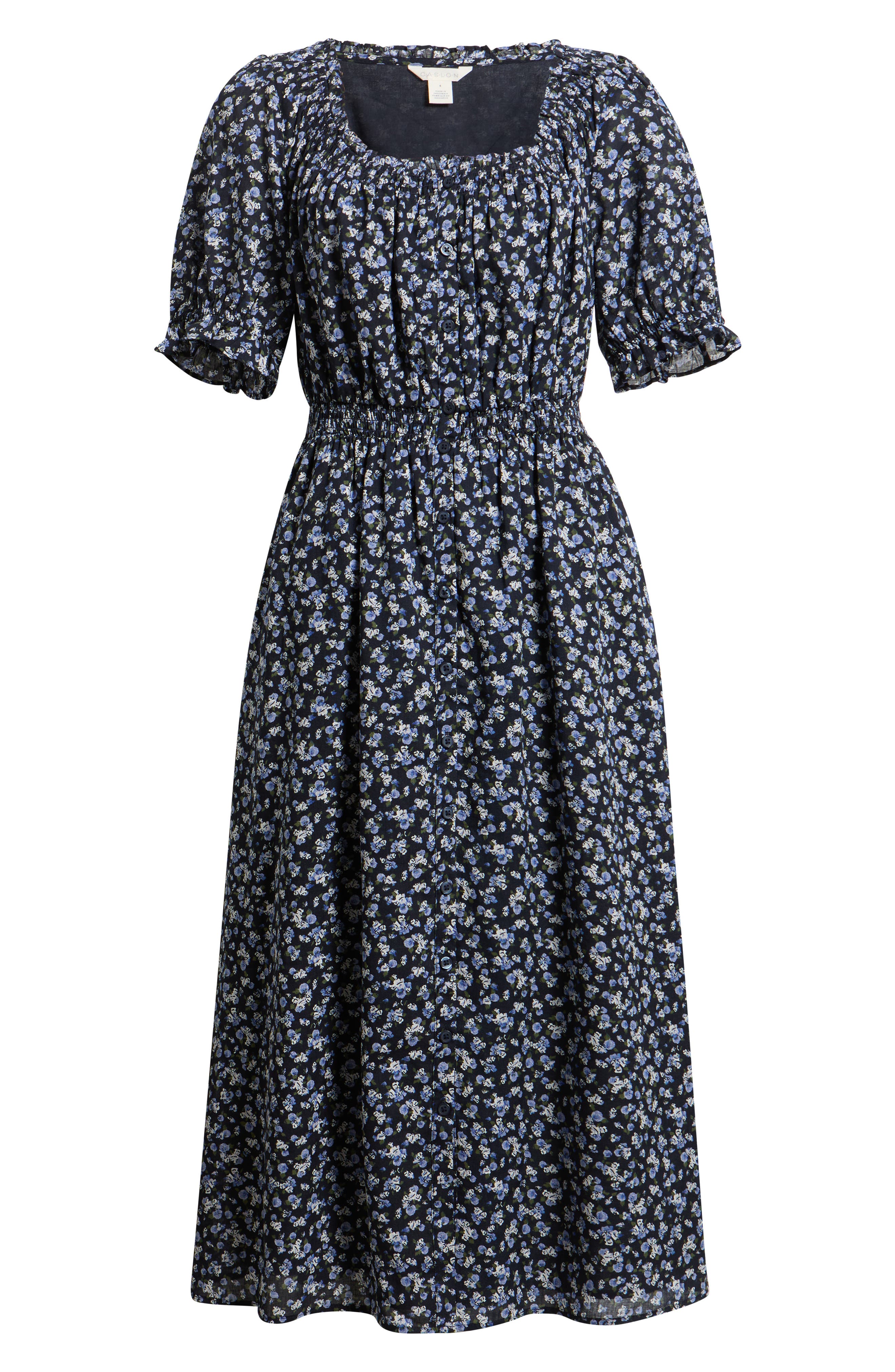 NAVY- BLUE GARDEN DITSY