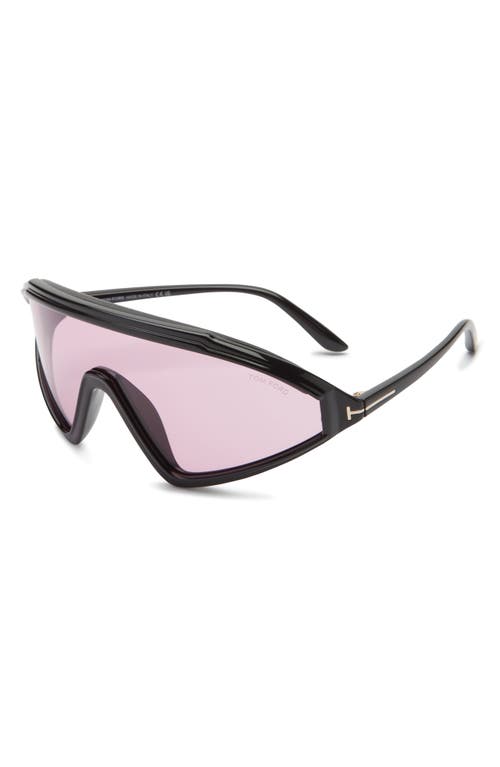 Tom Ford 00mm Shield Sunglasses In Pink