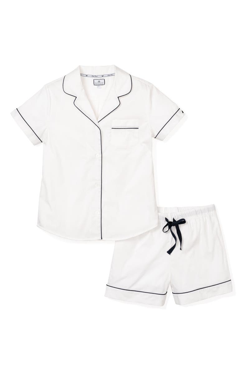 Petite Plume Cotton Short Pajamas, Alternate, color, 