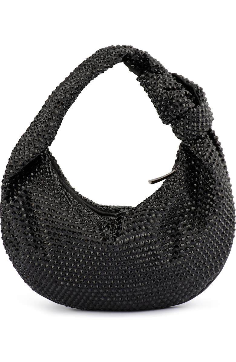 Olga Berg Juliana Crystal Top Handle Bag, Main, color,