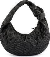 Olga Berg Juliana Crystal Top Handle Bag