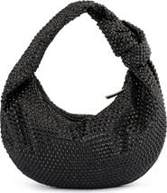 Olga Berg Juliana Crystal Top Handle Bag