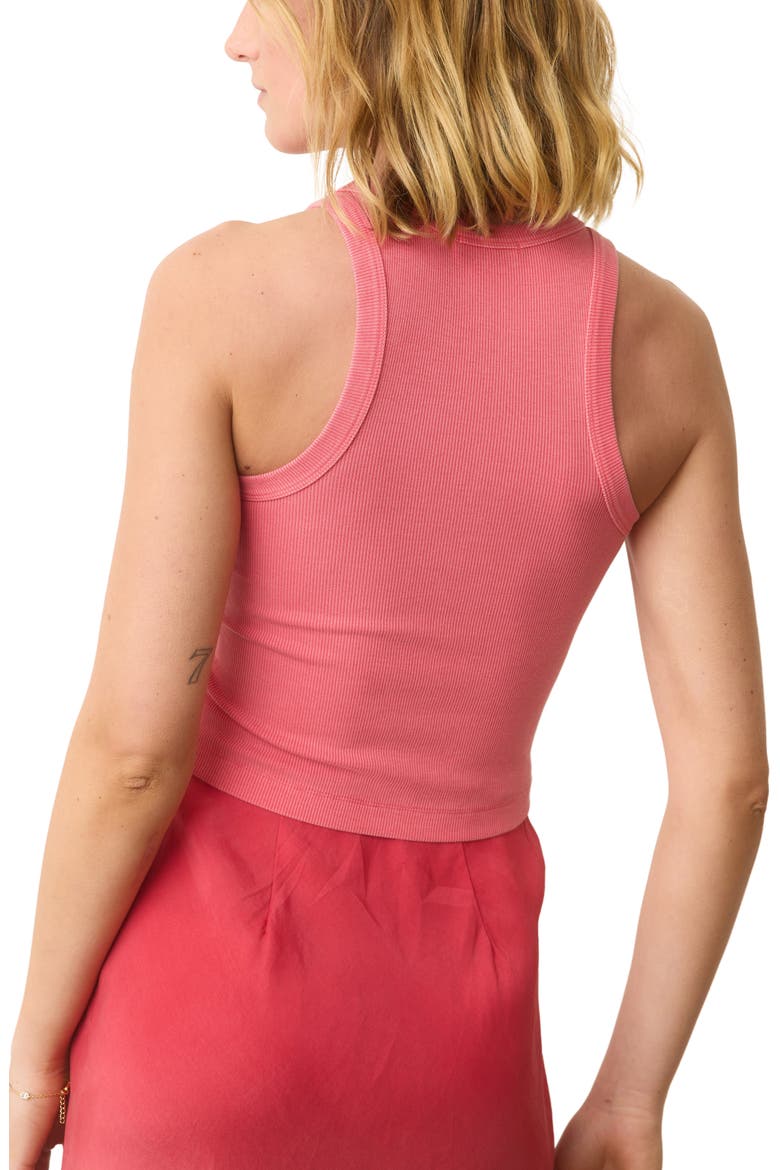 Lexi Ribbed Tank, Alternate, color, HIBISCUS