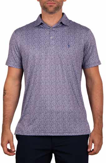 Performance Ditzy Print Polo