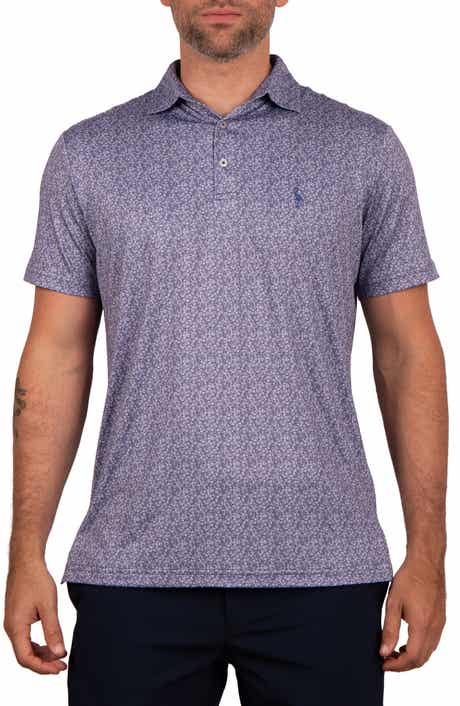 Performance Ditzy Print Polo