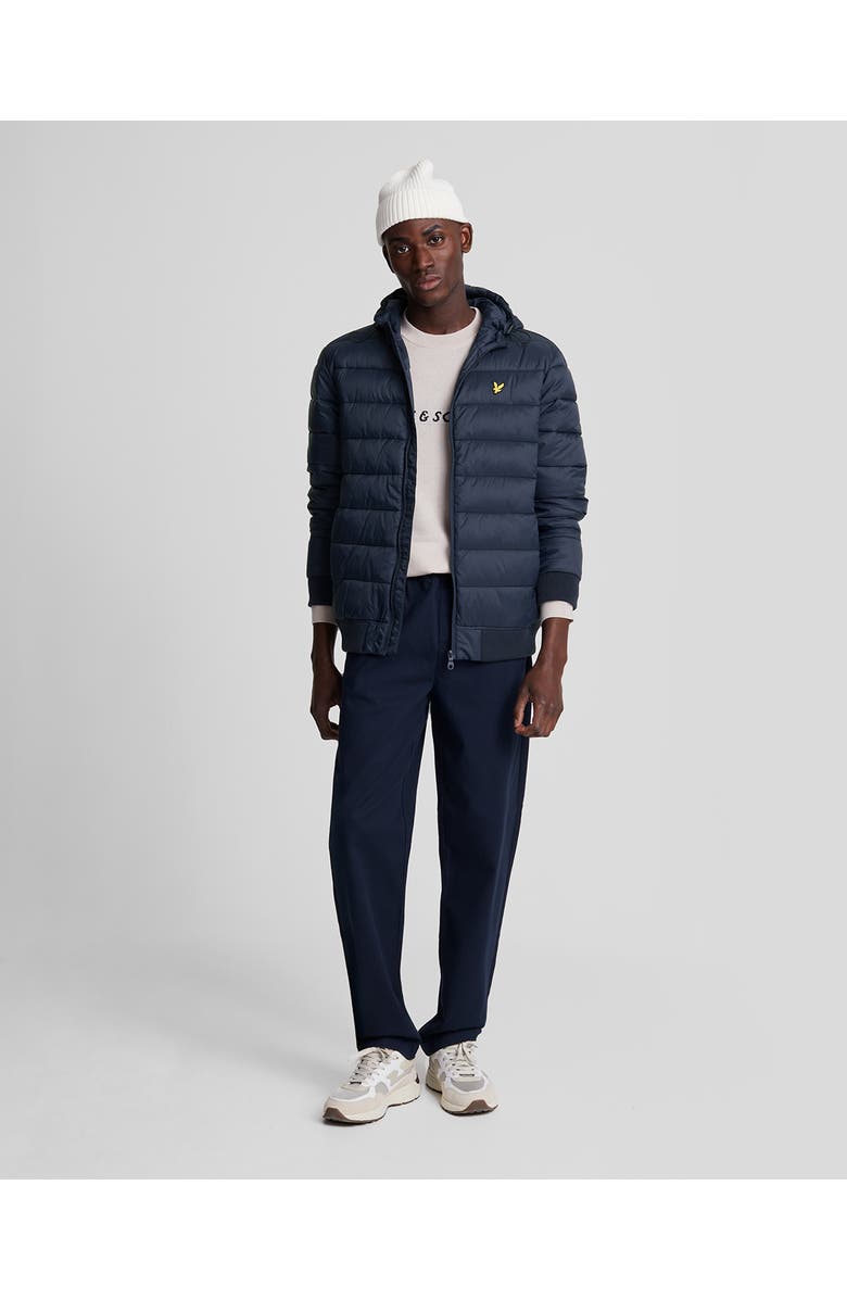 Lyle & Scott Wadded Jacket, Alternate, color, Dark Navy