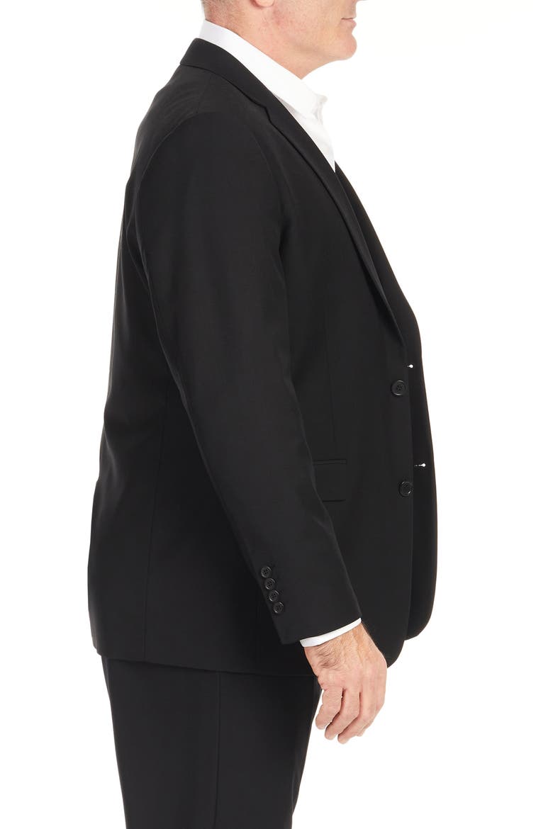 Raymond Regular Fit Suit Jacket, Alternate, color, BLACK