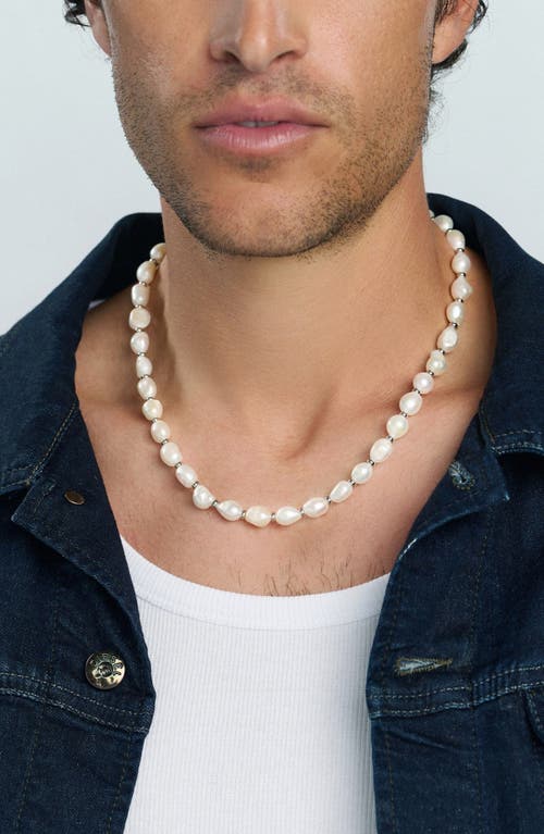 Nialaya Baroque Pearl Necklace