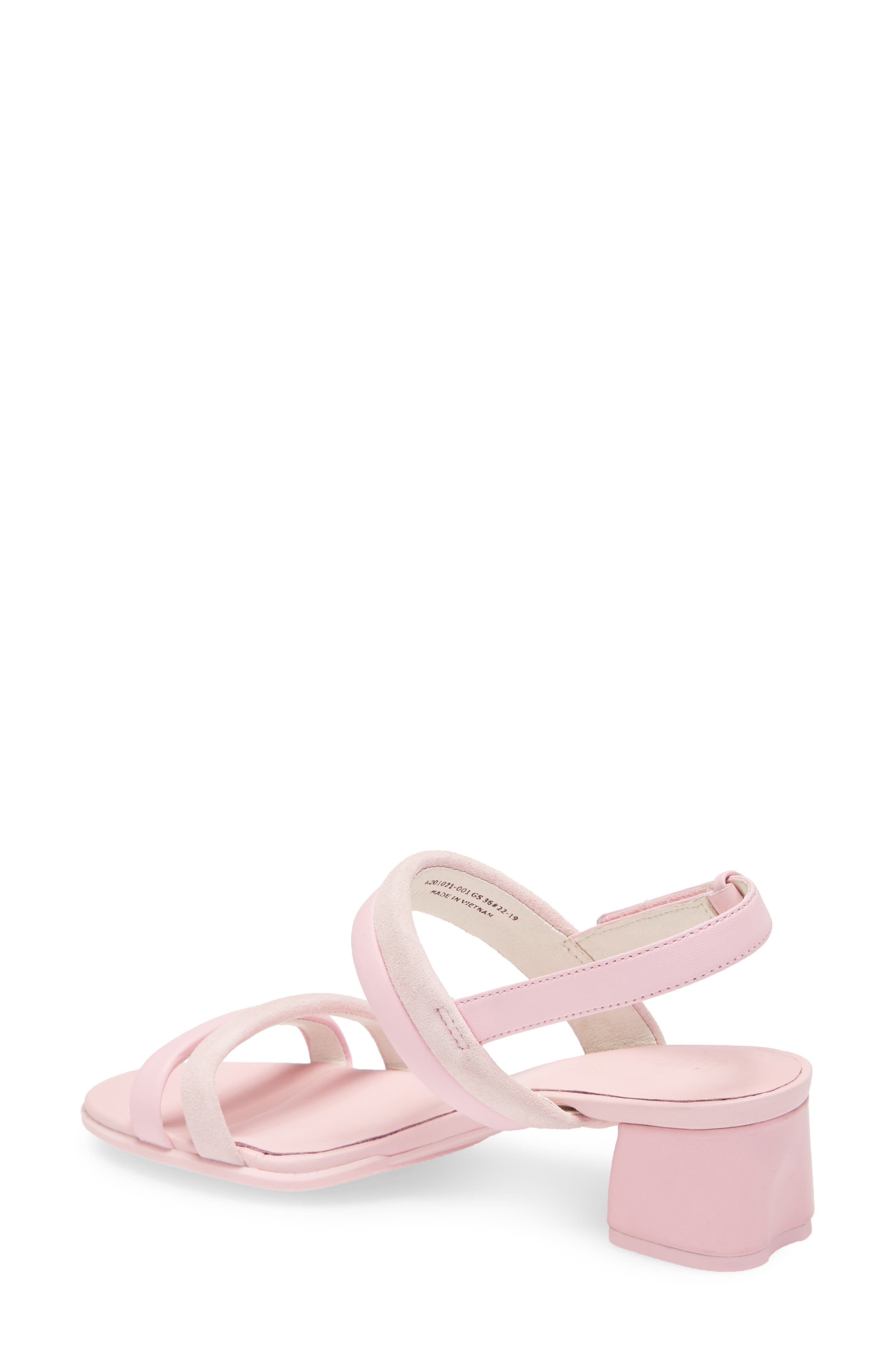 Katie Sandal, Alternate, color, PASTEL PINK LEATHER