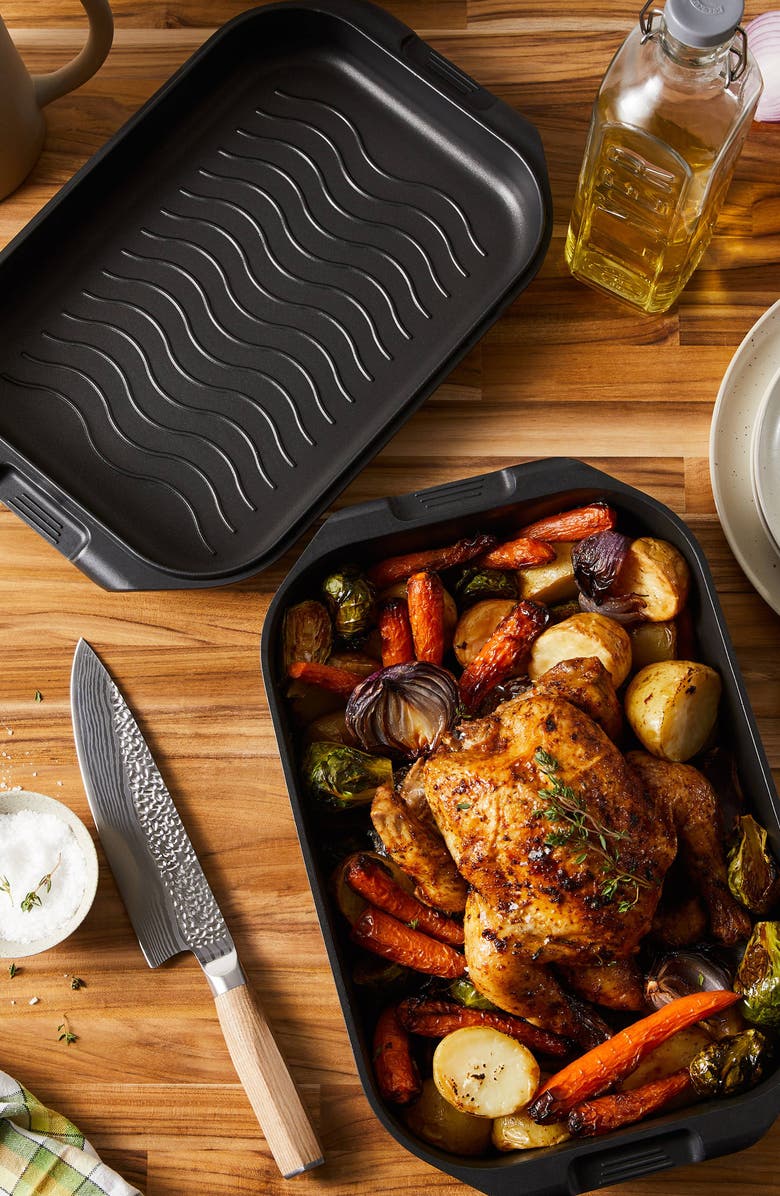 Cuisine::pro<sup>®</sup> iD3<sup>®</sup> Roaster with Grill 13", Alternate, color, Black