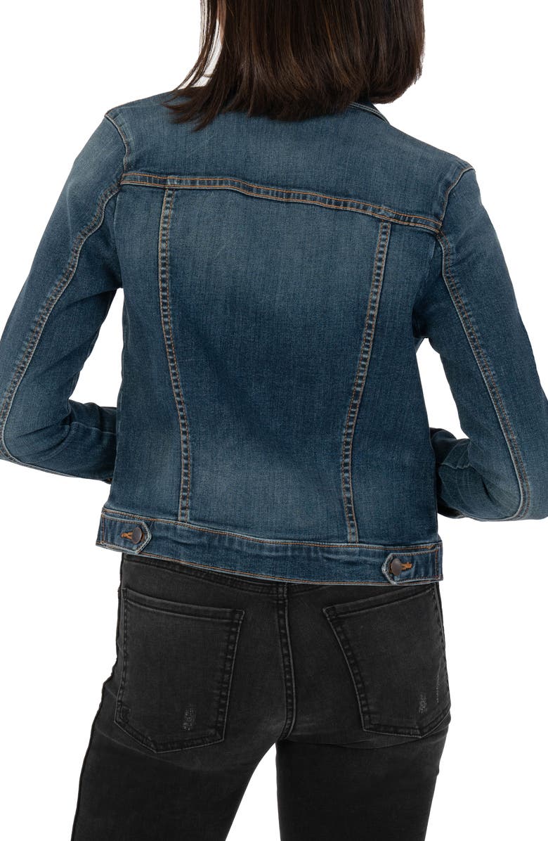 KUT from the Kloth Amelia Denim Trucker Jacket, Alternate, color,