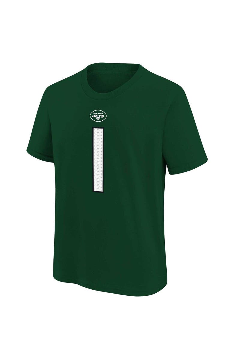 Nike Youth Nike Ahmad Sauce Gardner Green New York Jets Player Name & Number T-Shirt, Alternate, color, 