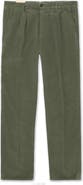 Fortela Pences Corduroy Pleated Trousers