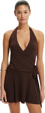 Cotton On Women's Marlo Halter Mini Dress