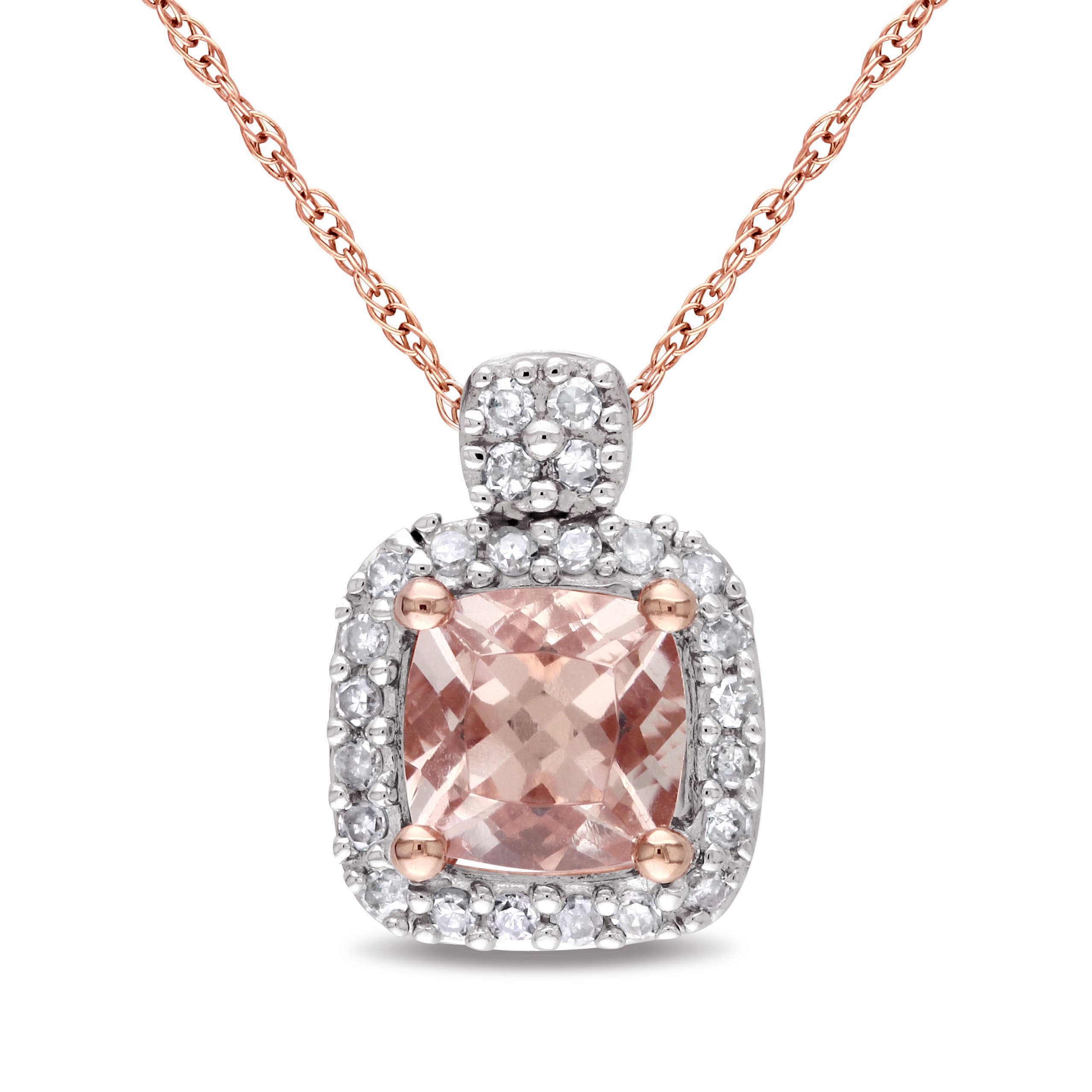 Morganite/Rose Gold