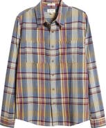 AG Wayne Plaid Button-Up Work Shirt