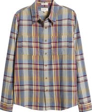 AG Wayne Plaid Button-Up Work Shirt