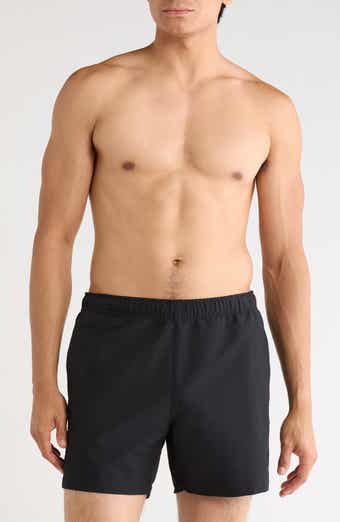 Jace Seersucker Swim Trunks