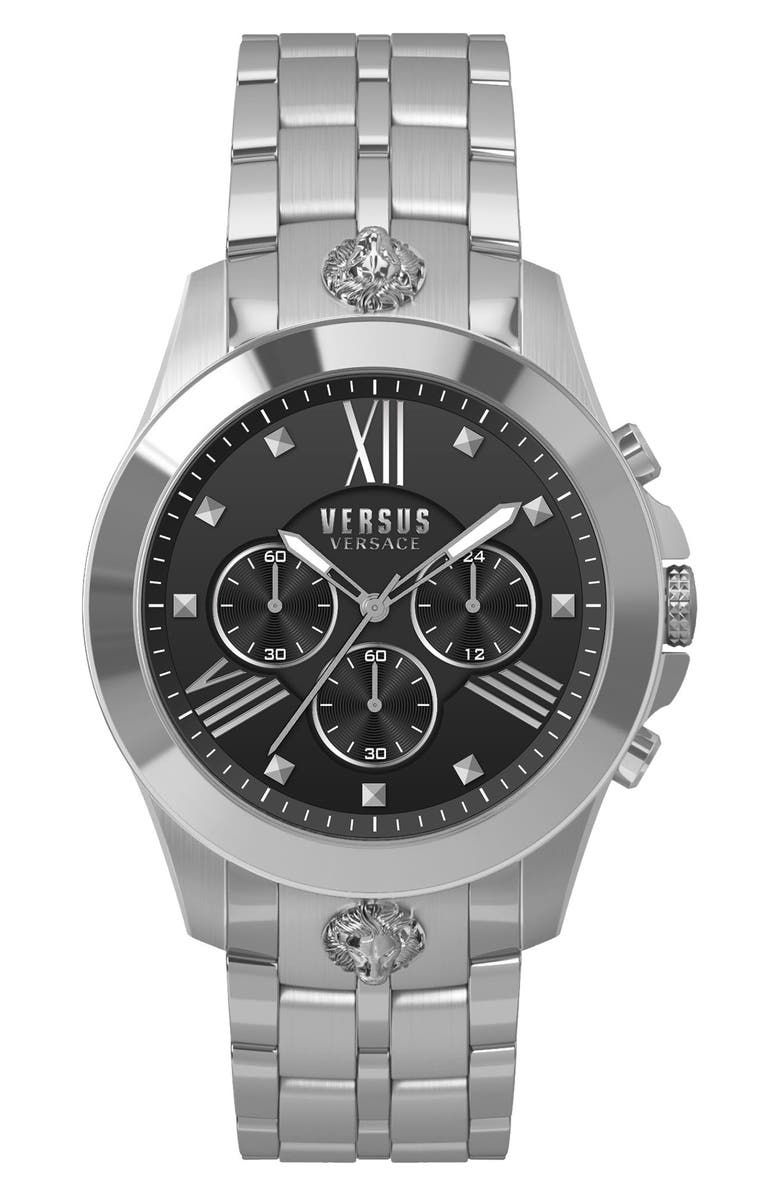 VERSUS Versace Chronograph Bracelet Watch, 44mm, Main, color, 