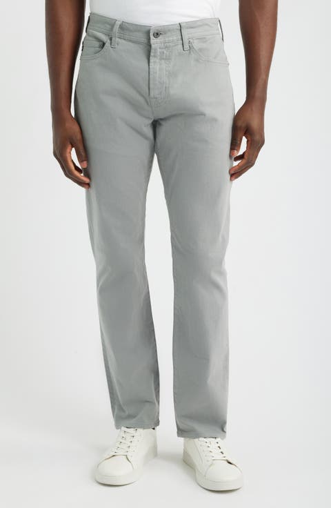 Everett Stretch Sateen Slim Straight Pants