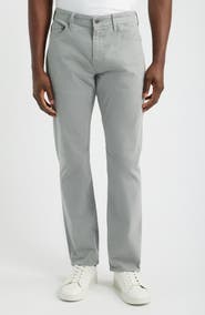 AG Everett Stretch Sateen Slim Straight Pants