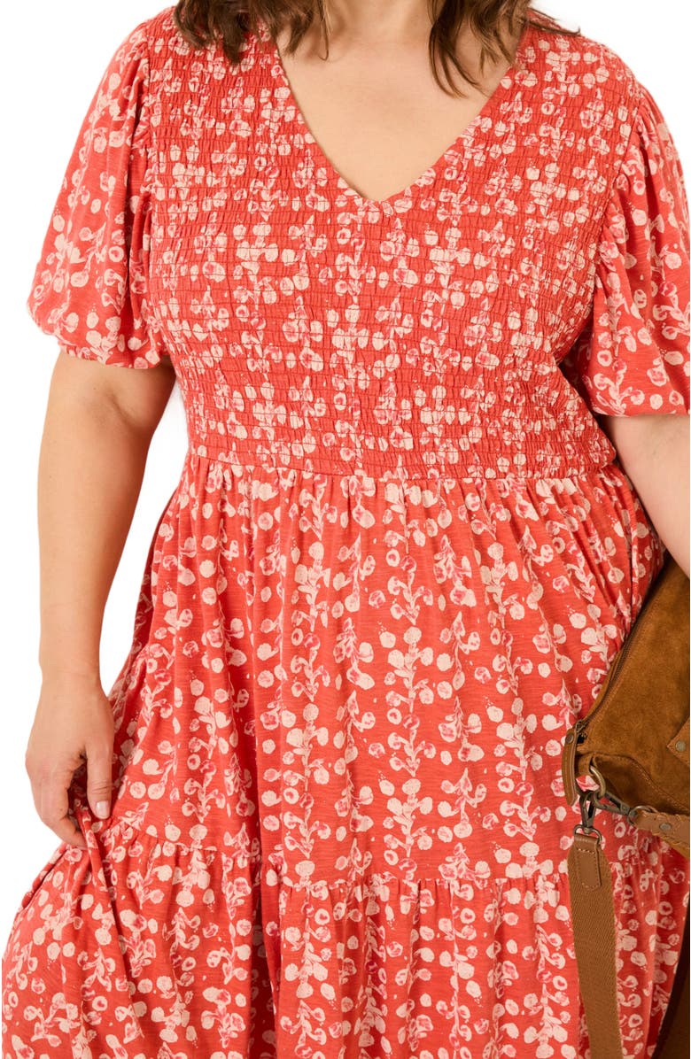 FatFace Plus Size Danielle Midi Dress, Alternate, color, 