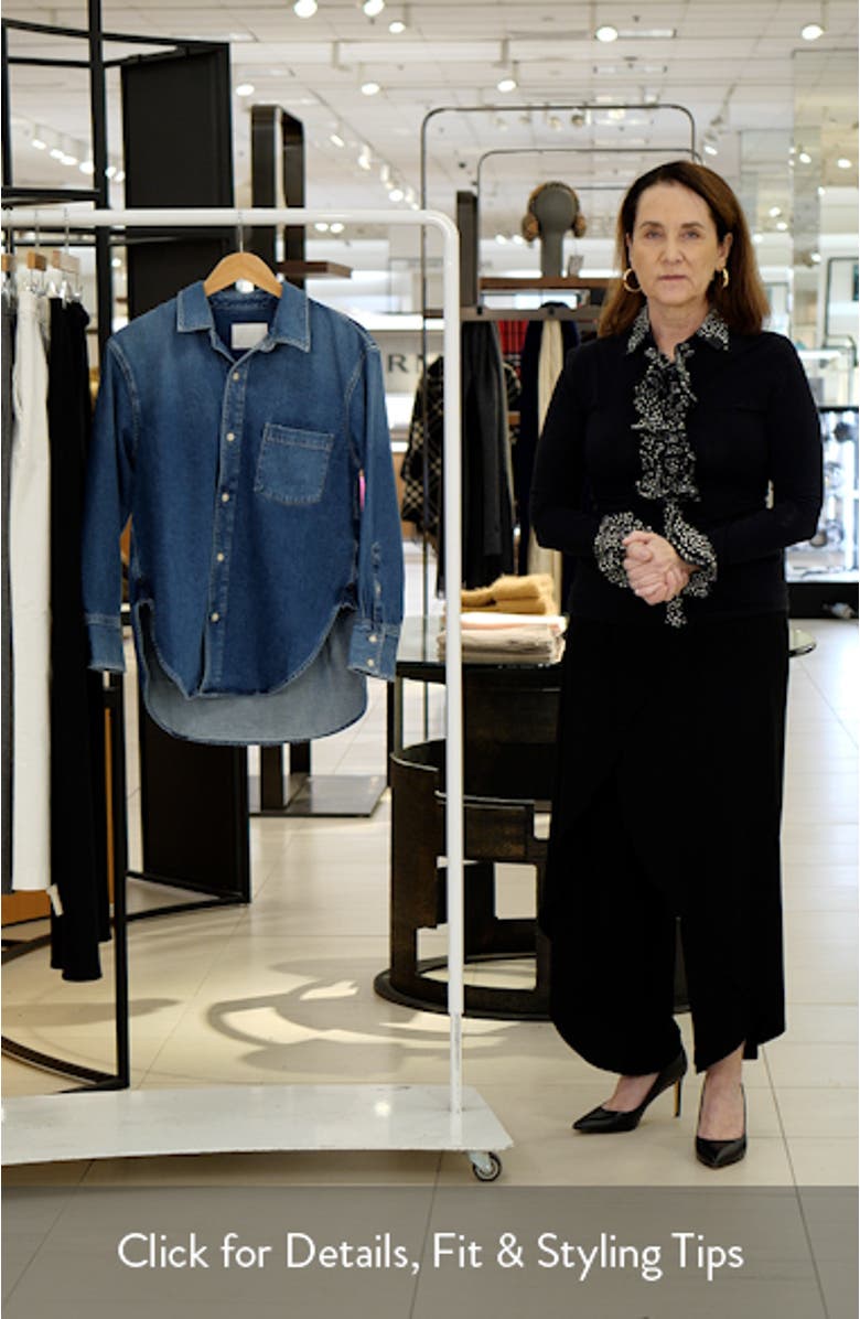 Denim Button-Up Shirt, sales video thumbnail