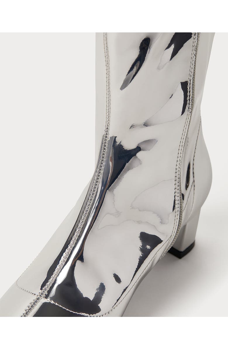 WeWoreWhat Glove Bootie, Alternate, color, Silver