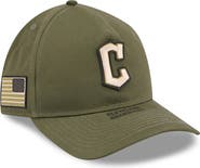 New Era Men's New Era  Olive Cleveland Guardians 2026 Armed Forces Day 9TWENTY Adjustable Hat