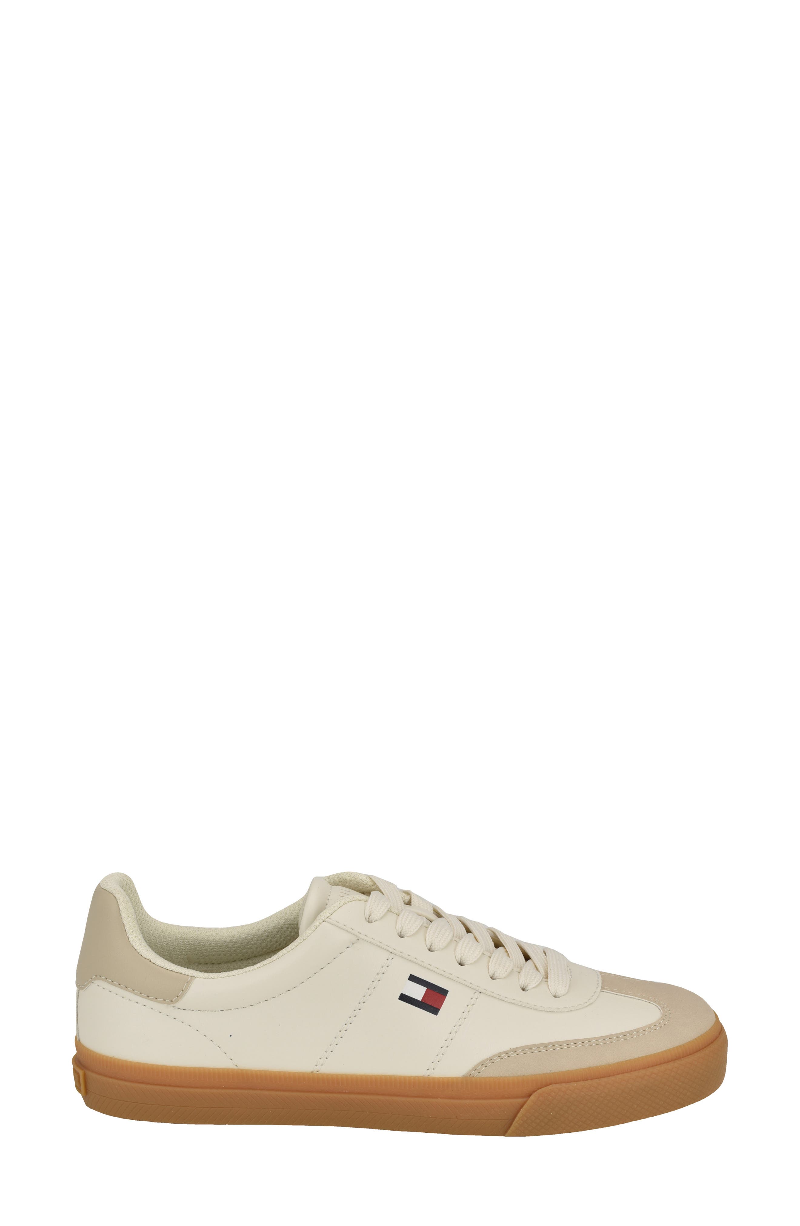 Lazsie Lace-Up Sneaker, Alternate, color, IVORY
