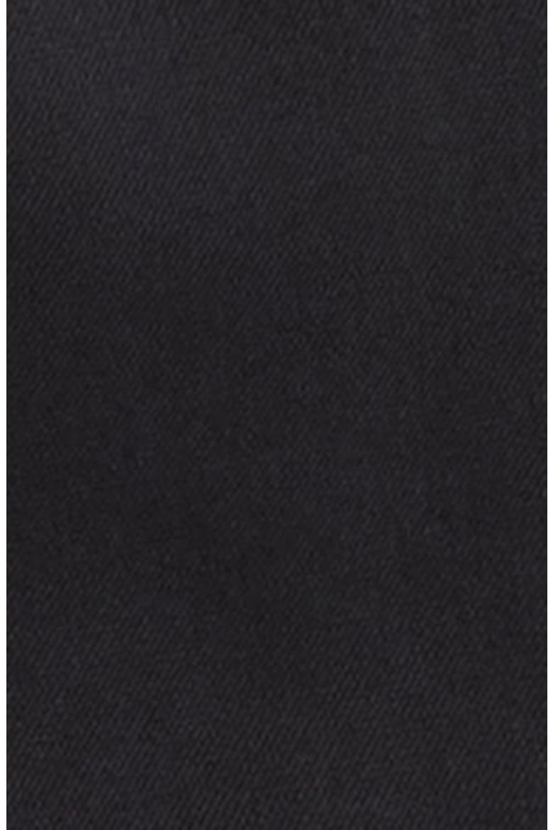 Pintuck Stretch Virgin Wool Straight Leg Pants, Alternate, color, N0000 NERO