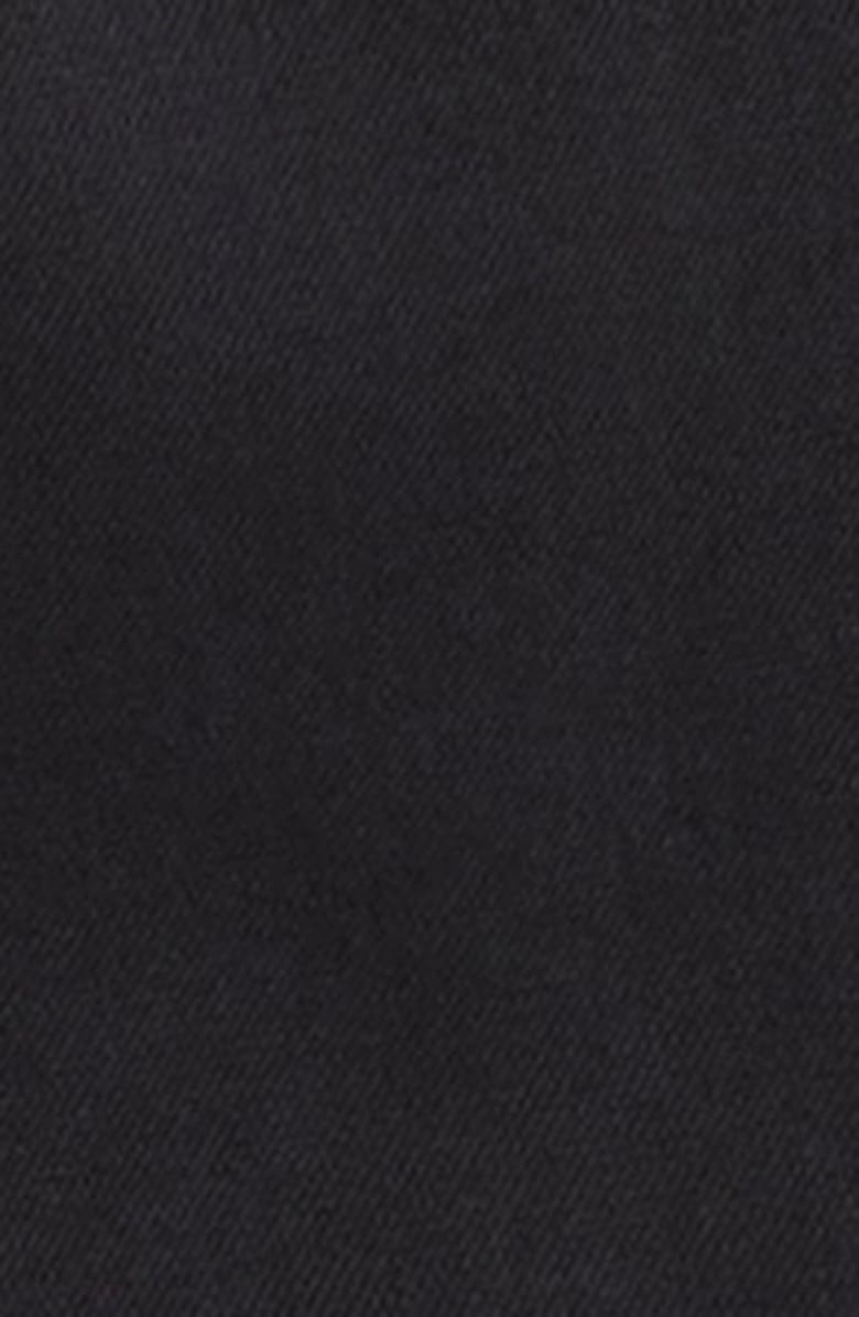 Dolce&Gabbana Pintuck Stretch Virgin Wool Straight Leg Pants, Alternate, color, N0000 Nero