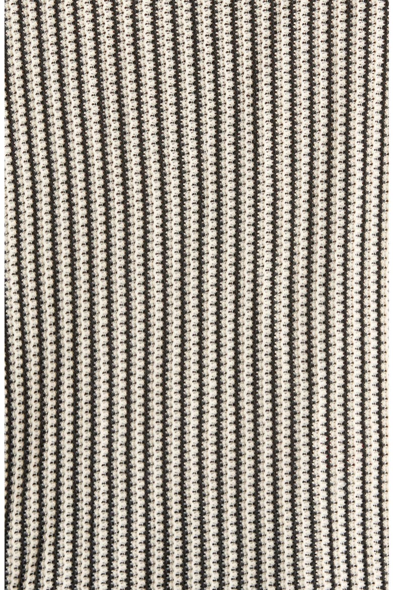 Stripe Knit Polo, Alternate, color, BONE