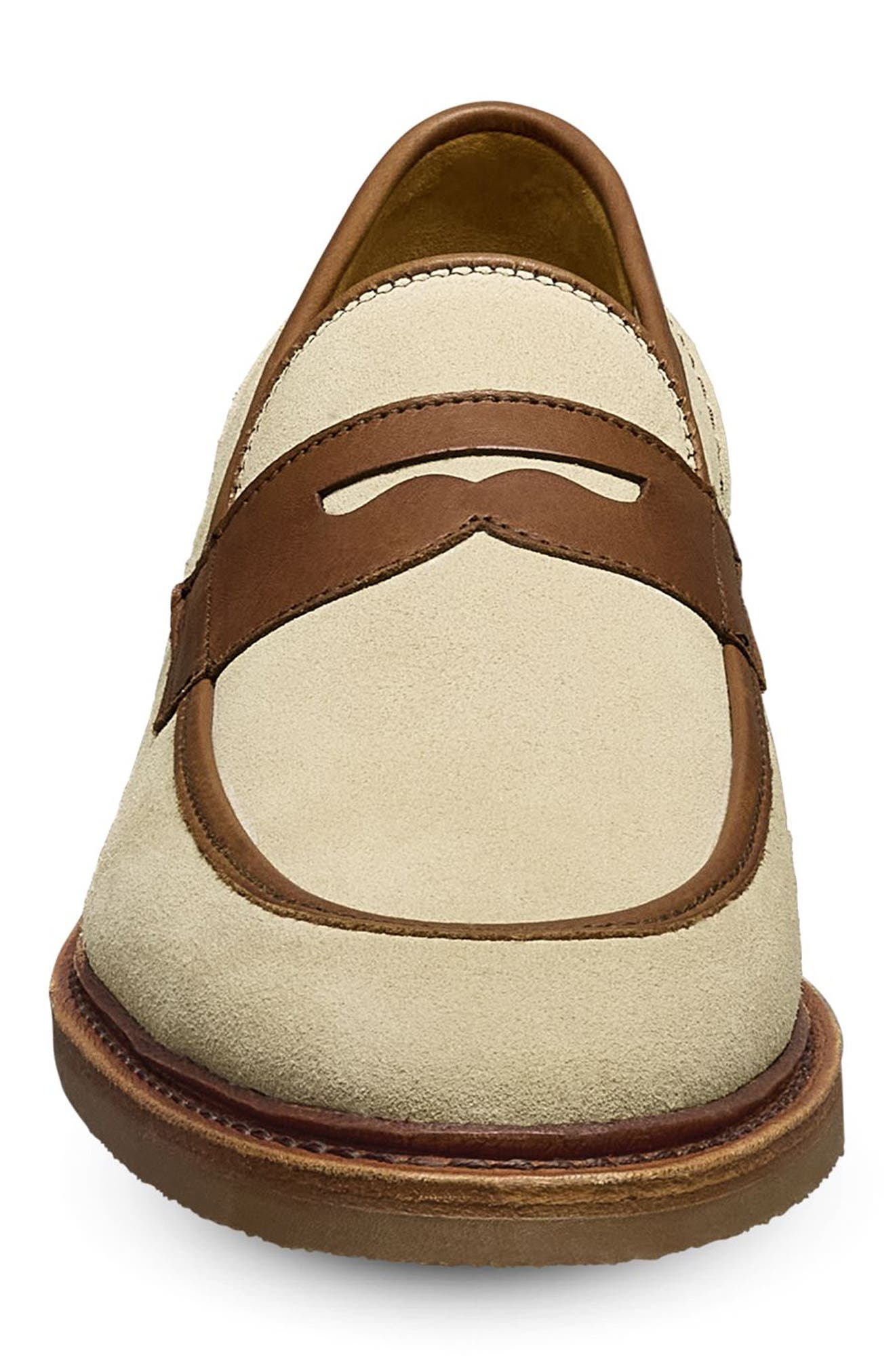 Allen Edmonds Randolph Verse Penny Loafer, Alternate, color, Sand/ Chili