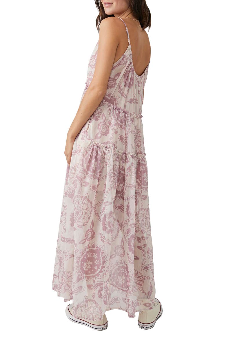 Free People Julianna Floral Print Maxi Dress, Alternate, color,