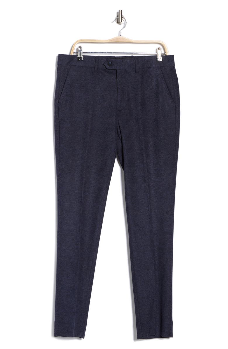 Tahari Slim Fit Dress Pants, Alternate, color, Melange