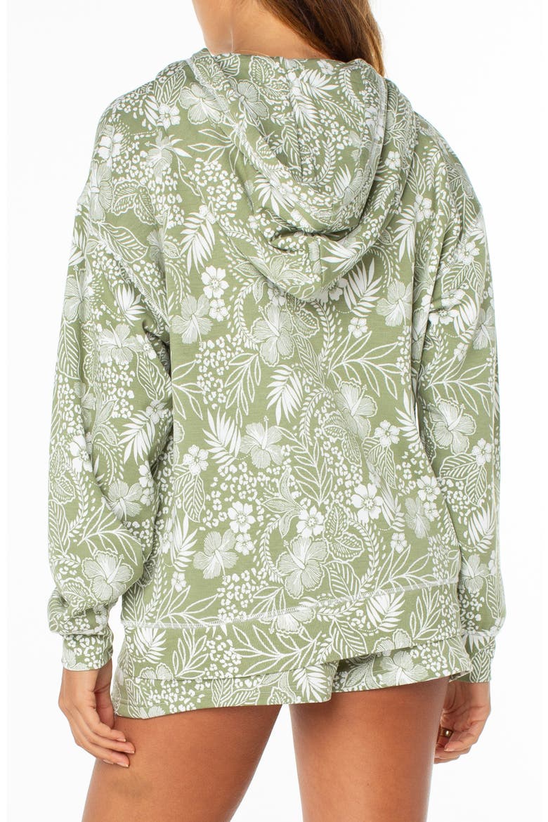 Surfing by Monlight Hoodie, Alternate, color, SAGE