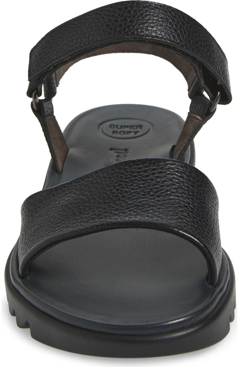 Paul Green Adlee Sandal, Alternate, color, Black Grained