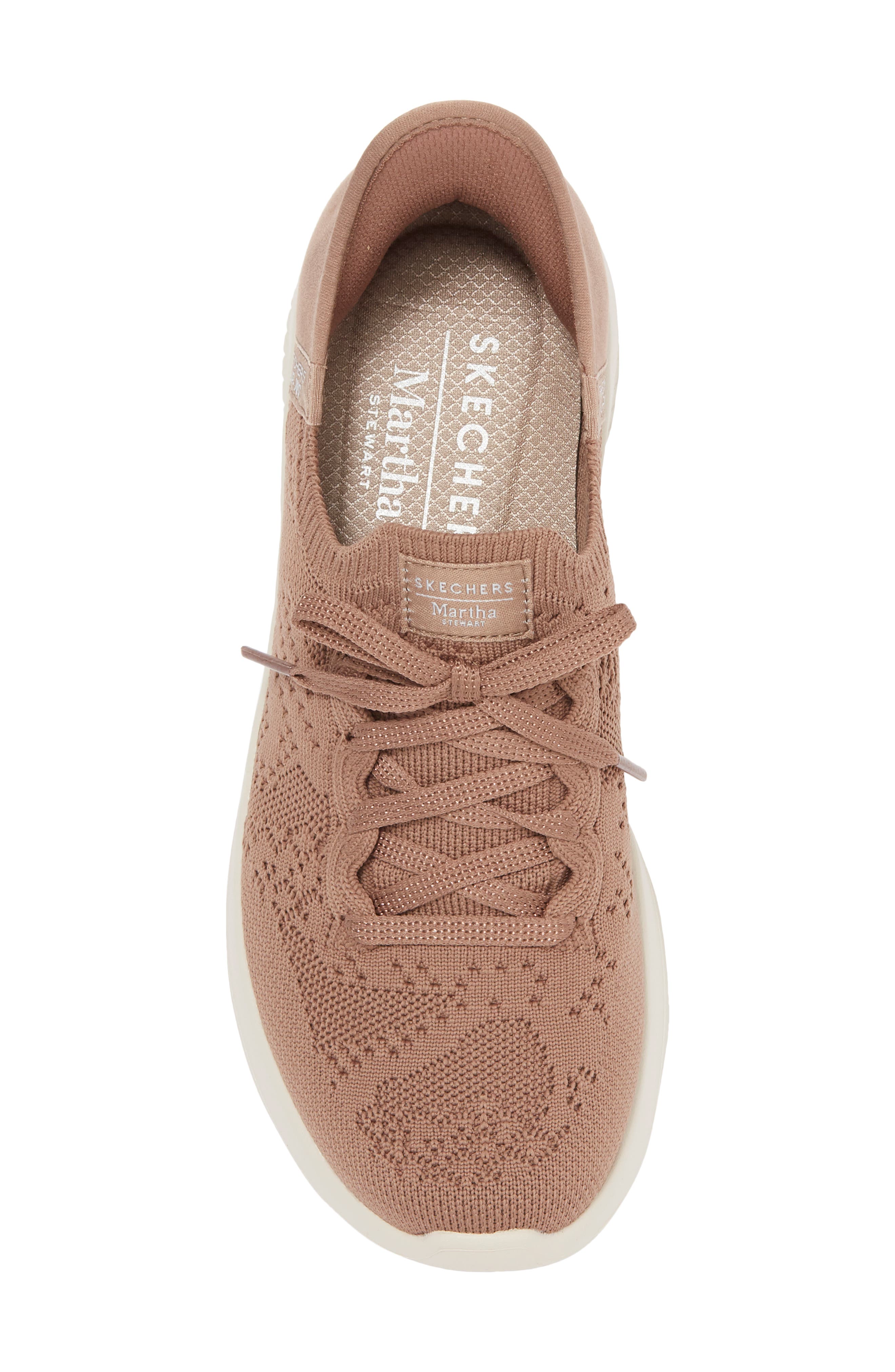 x Martha Stewart Ultra Flex 3.0 Slip-In® Sneaker, Alternate, color, MOCHA