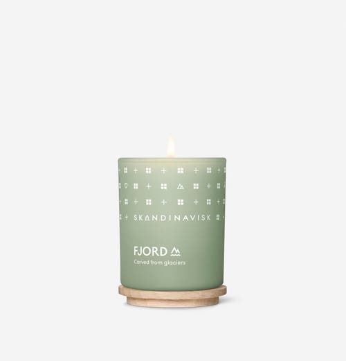 Skandinavisk Fjord Scented Candle 65g In Green
