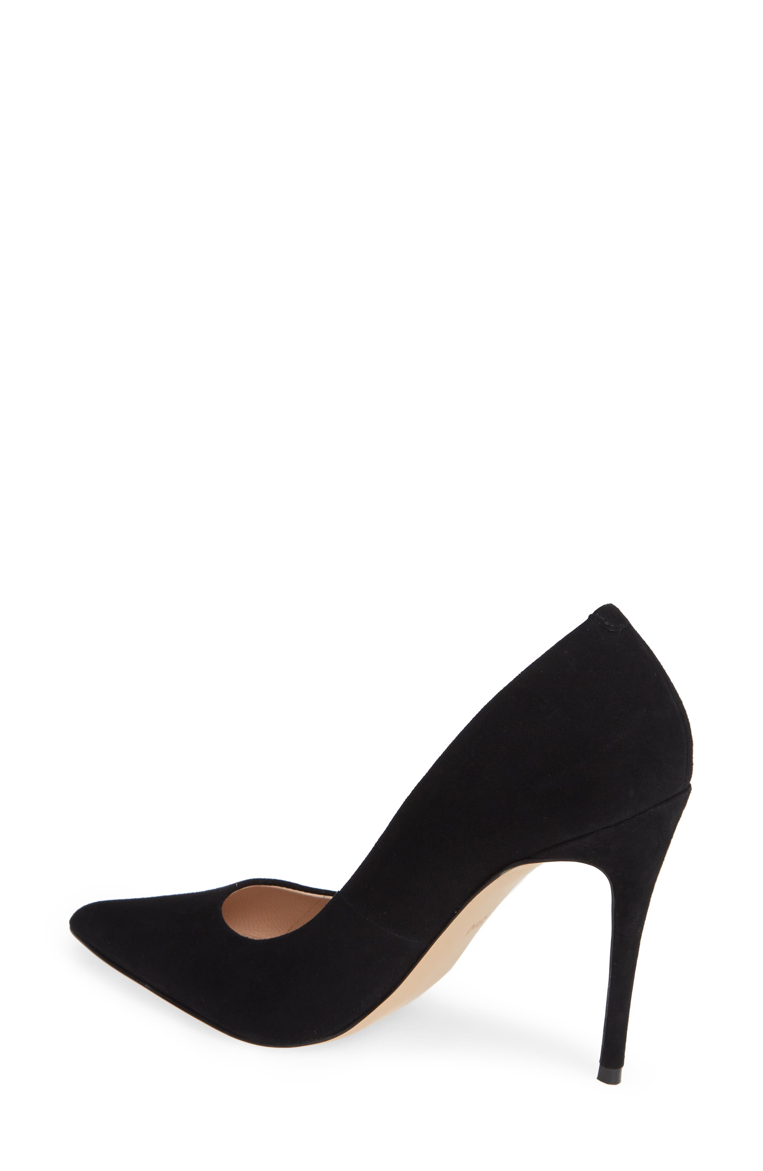 Emma Pump (Nordstrom Exclusive), Alternate, color, BLACK SUEDE