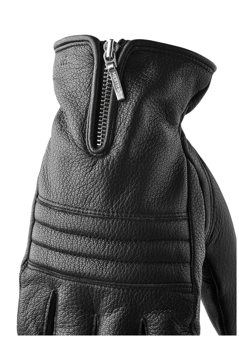 Keith Leather Gloves, Alternate, color, BLACK