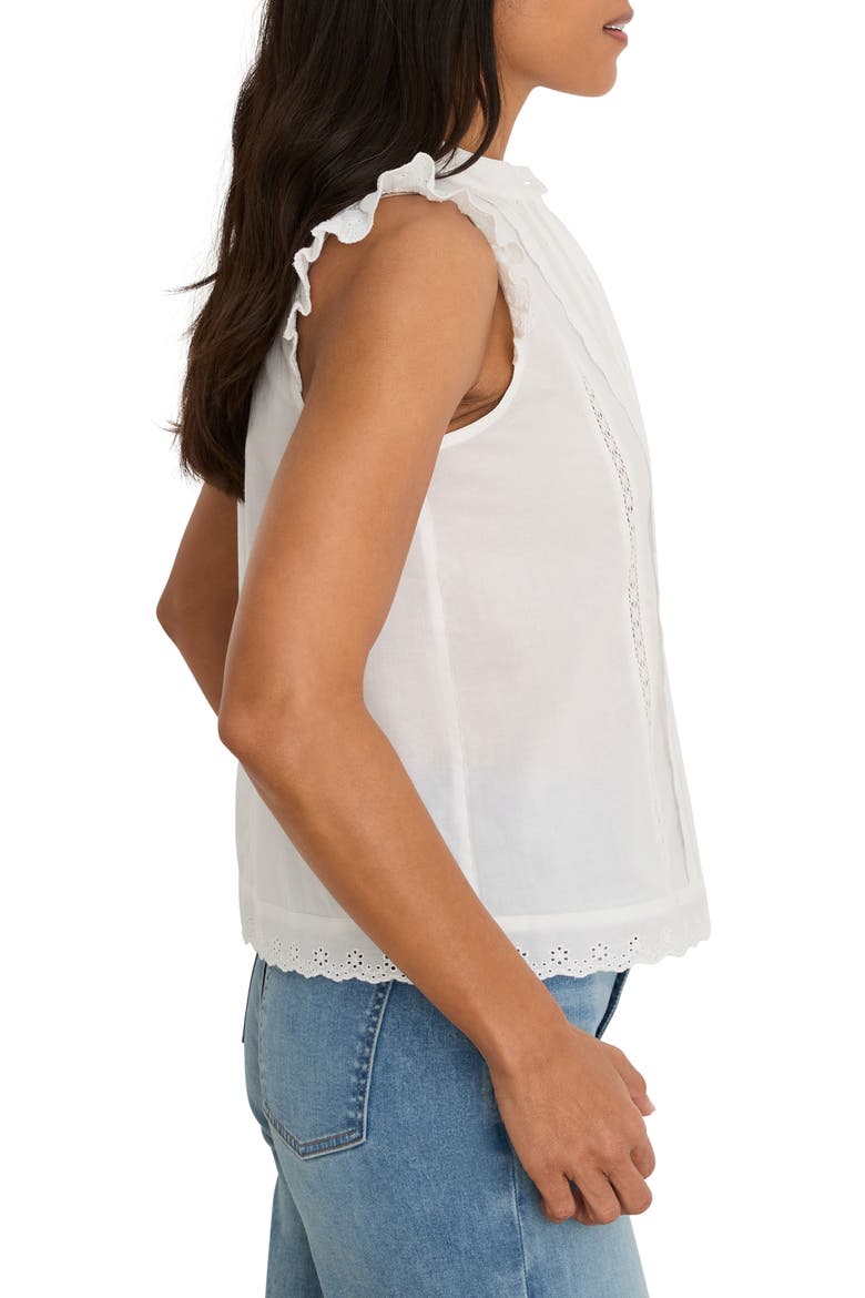 French Frill Top, Alternate, color, PAPER WHITE